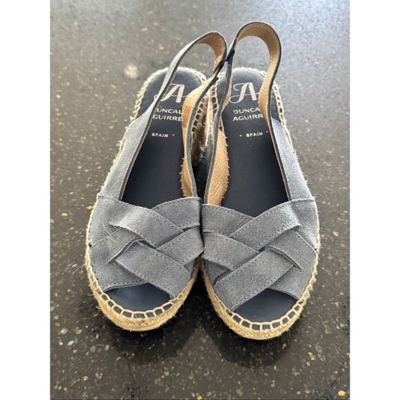 Juncal Aguirre Spain Espadrille Slingback Sandals - Picture 2 of 10